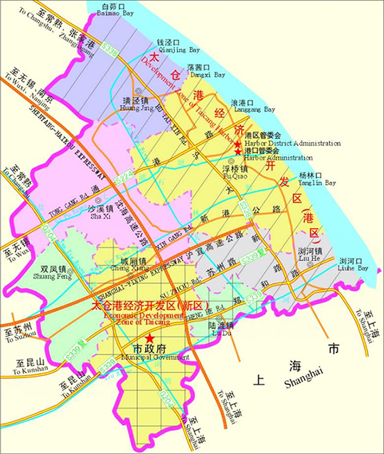 江苏苏州太仓高新区 工业用地 土地出售招商 厂房出租