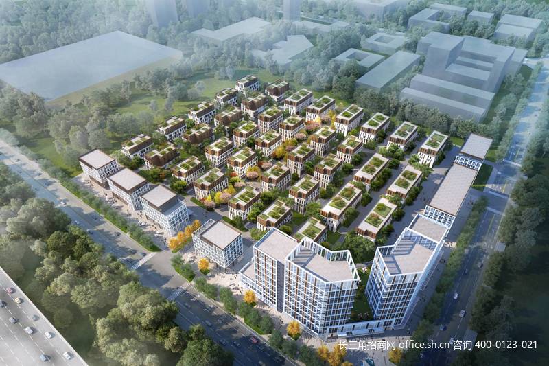G2745 上海松江佘山智地产业园 开发商直招 无中介费 厂房出售 研发楼出售 1500平起/栋
