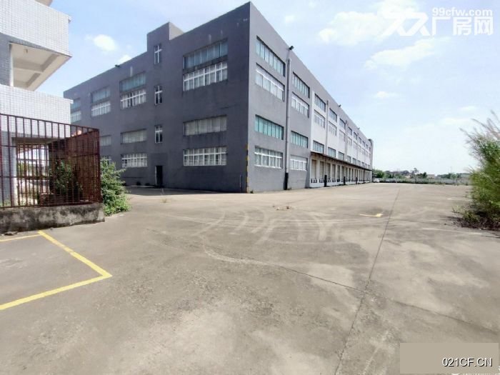 广州白云其他区新出标准独栋高台空地8509100㎡全新花园式厂房出租