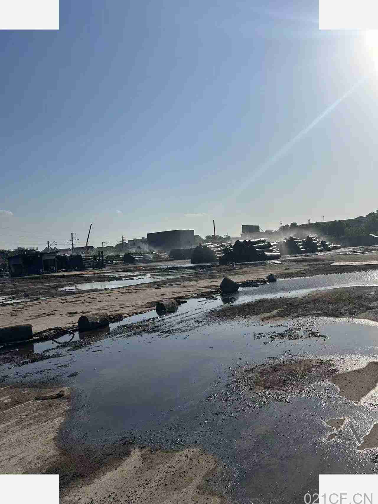 嘉兴 嘉善庄港12亩工业空地，特价3万亩，适合堆场钢材物流设备-嘉兴厂房出租，首层8米层高