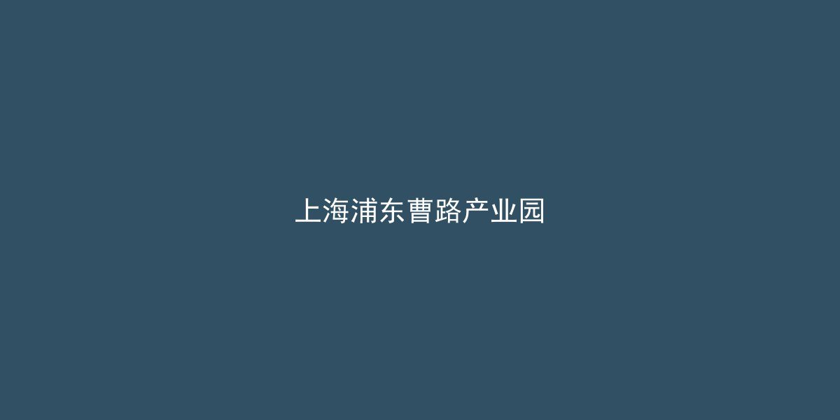 上海浦东曹路镇曹路制造园厂房出租 智能装备产业用地 可办环评 通勤便利