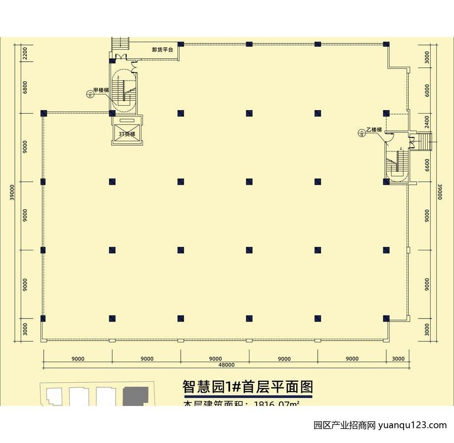净高4.5米跨度39米，珠海斗门钟铁路智能产业园厂房1000㎡起租，可环评-珠海斗门白蕉镇厂房出租